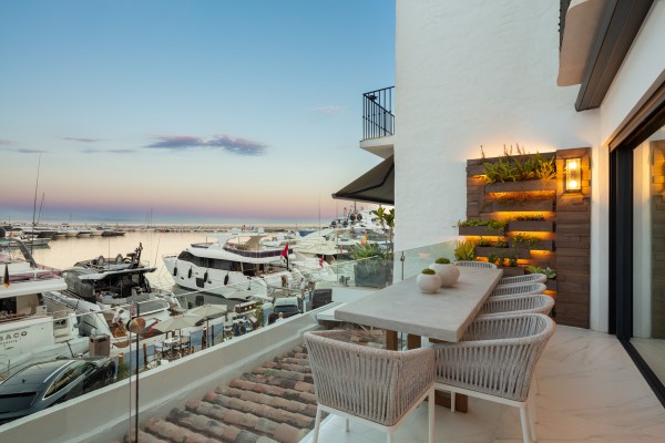 3 Bedrooms apartment with a stunning port view in Puerto Banus for sale